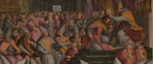 vasari coronation charles v bologna detail