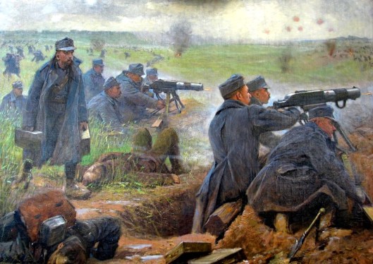Gsur_Abwehrkampf_einer_MG_Abteilung